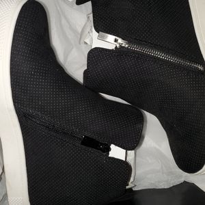 Wedge Bootie Sneakers